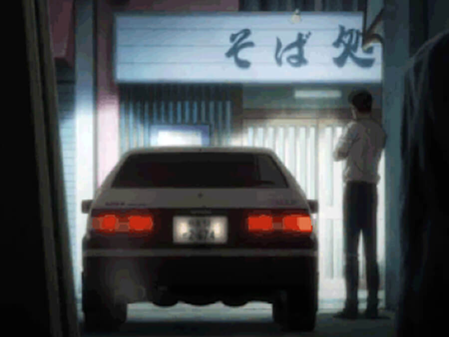 Japanese Anime Toyota AE86 Car