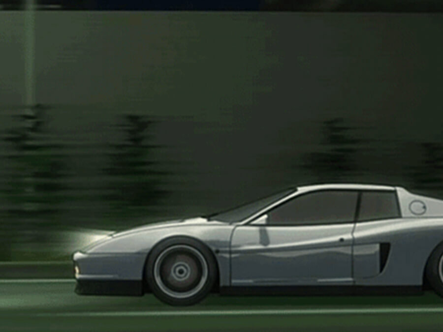  Supercar Anime Ferrari Testarossa