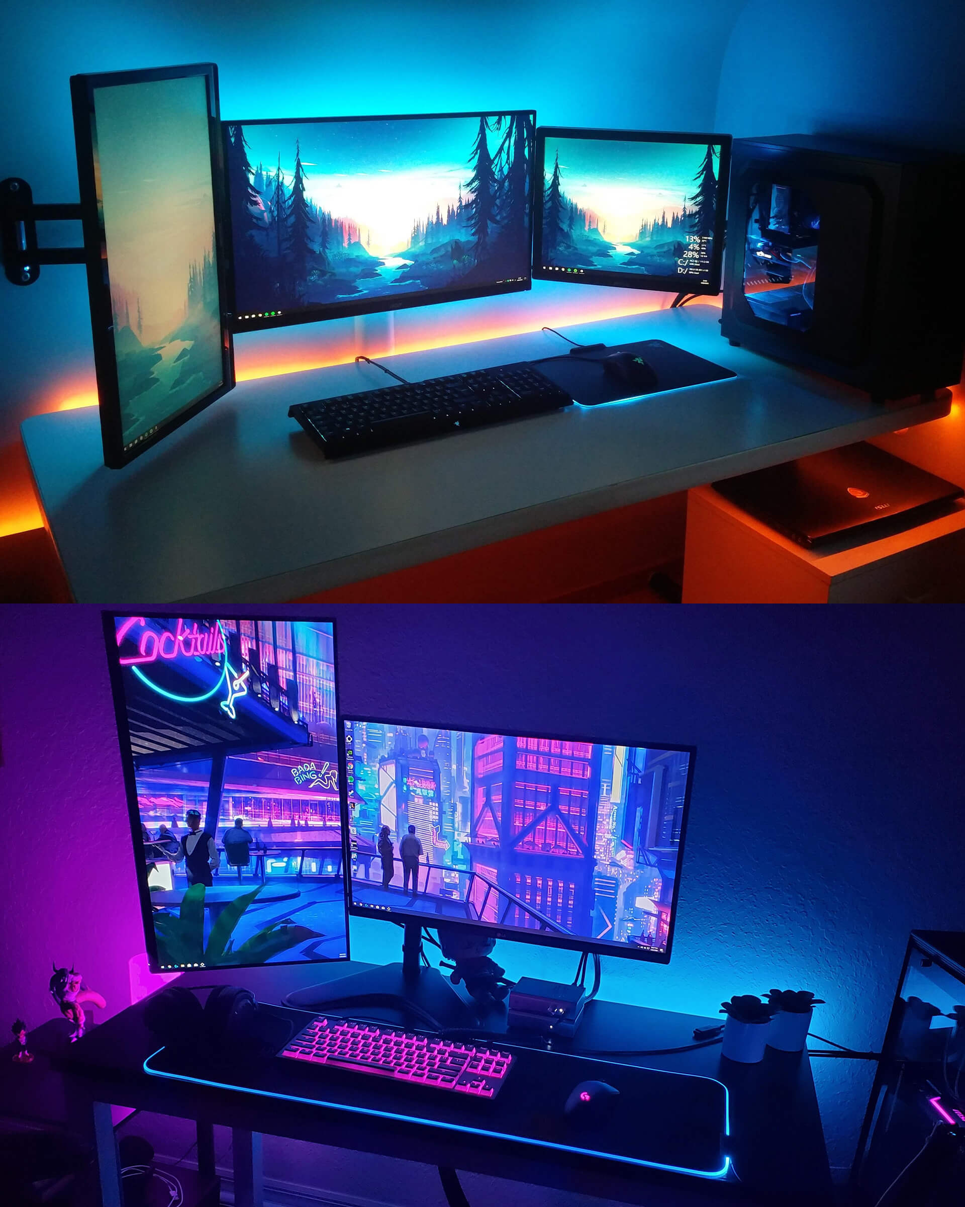 desk back light