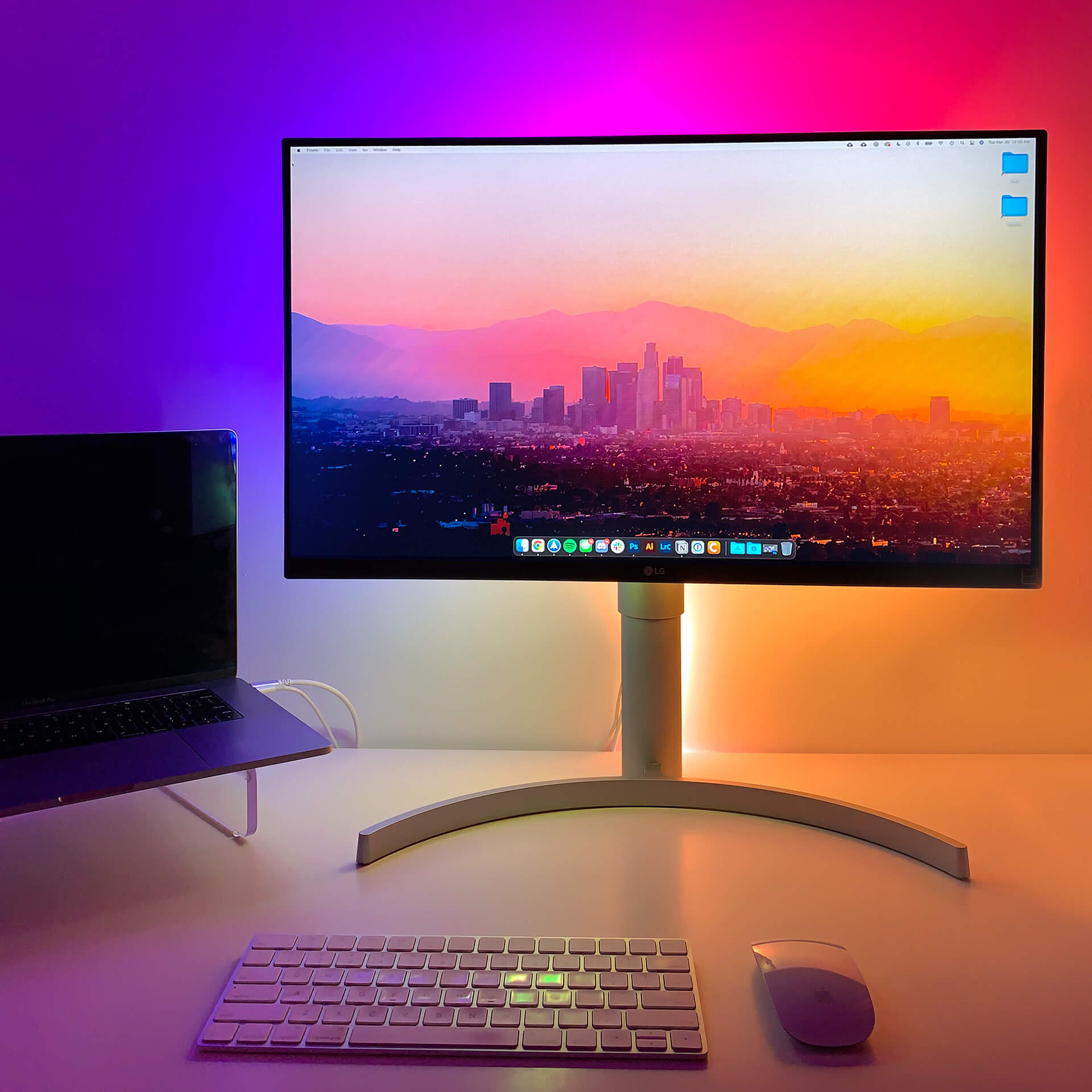 best led strip lights for desk