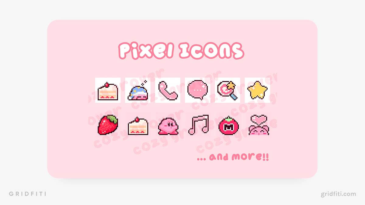 cute icons for notion