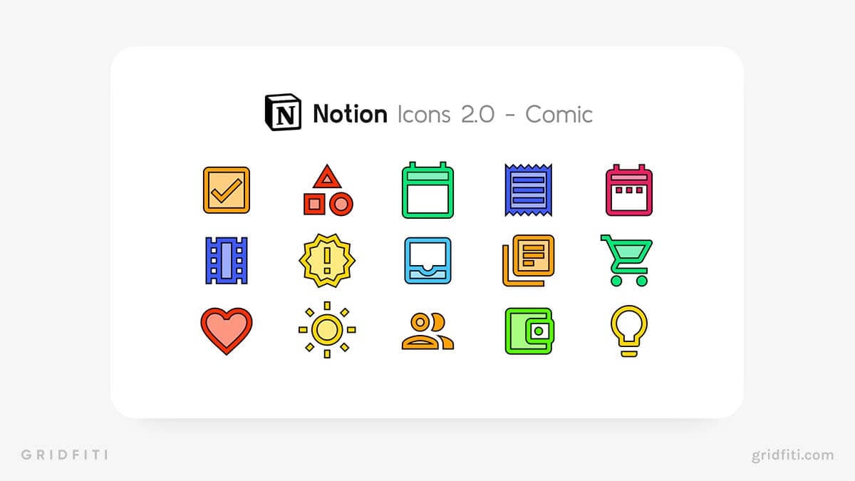Bright Duotone Notion Icons