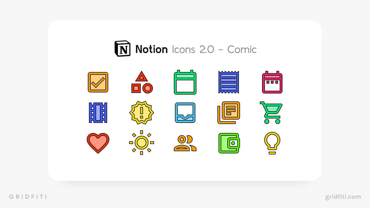 Bright Duotone Notion Icons