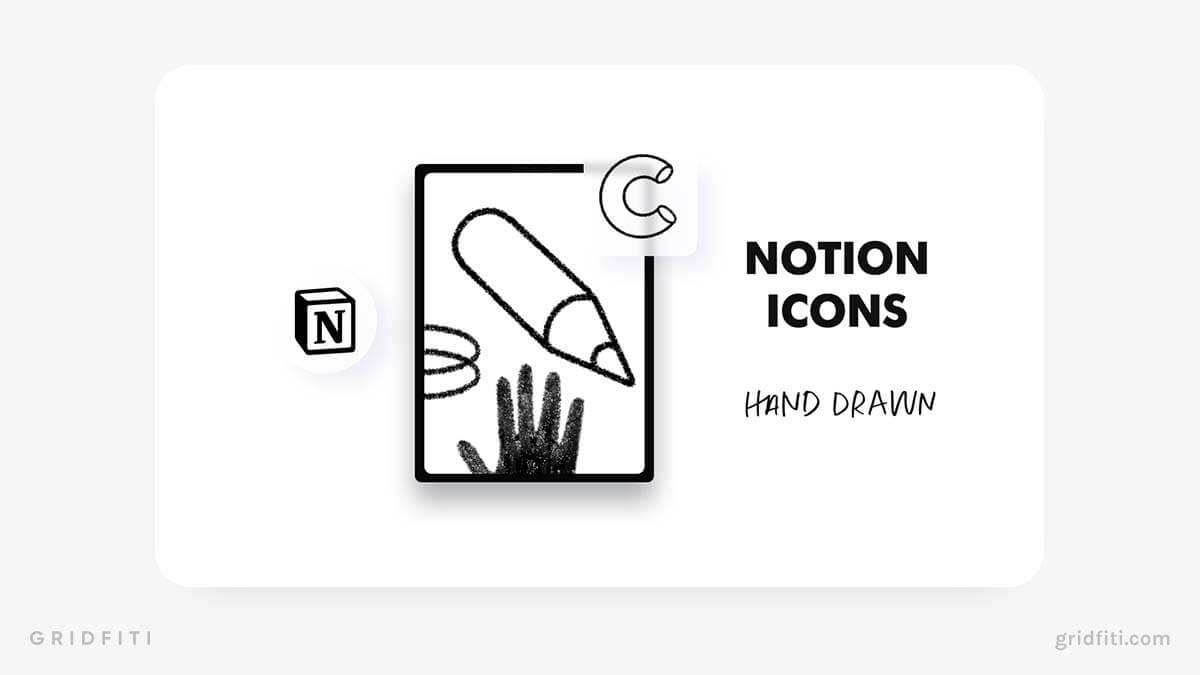 Hand Drawn Notion Icons