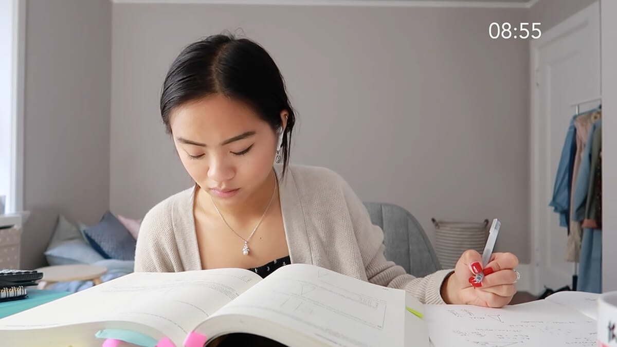 study with me 💌📚 #studytok #studyvlog #productivity #thatgirl