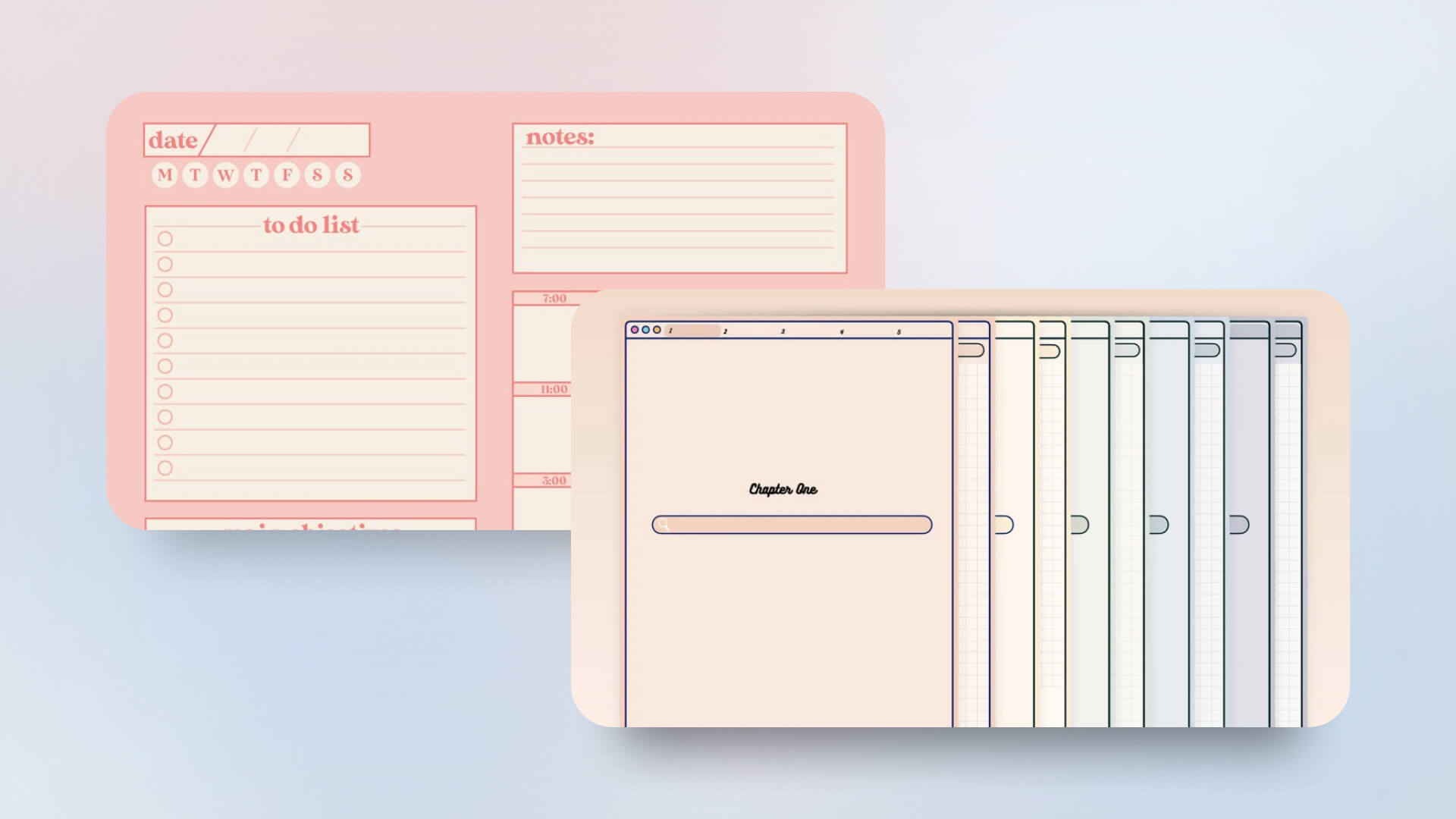 Aesthetic Notability Templates & Ideas