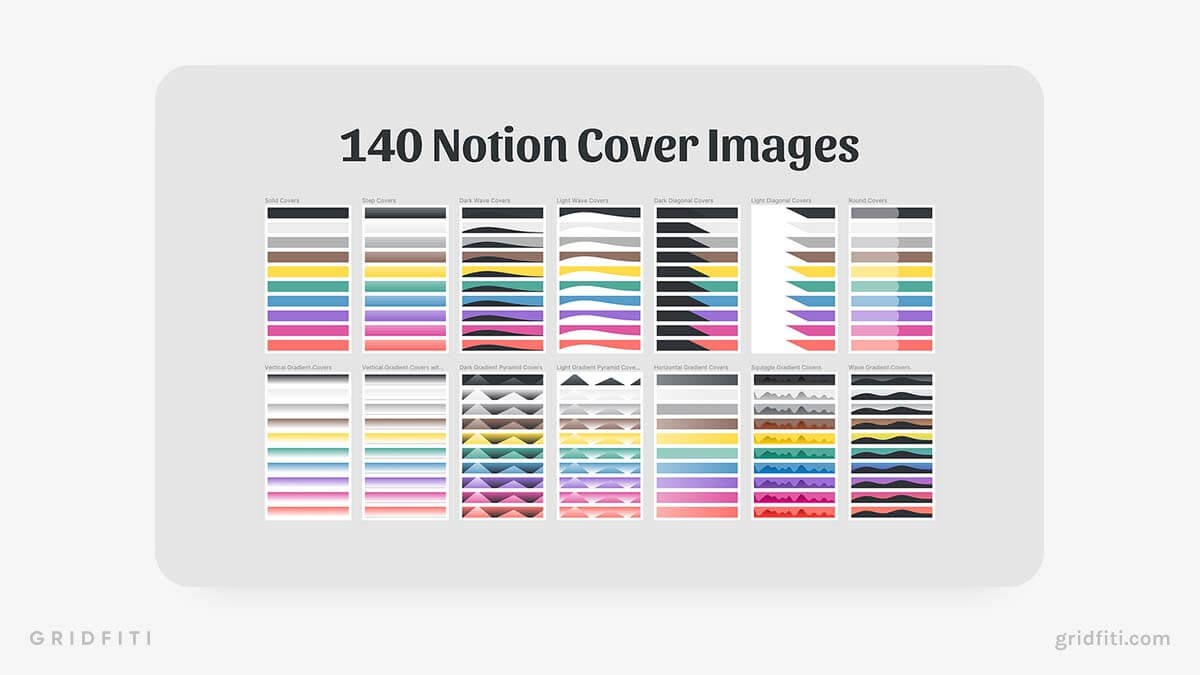 Notion Color Cover Images