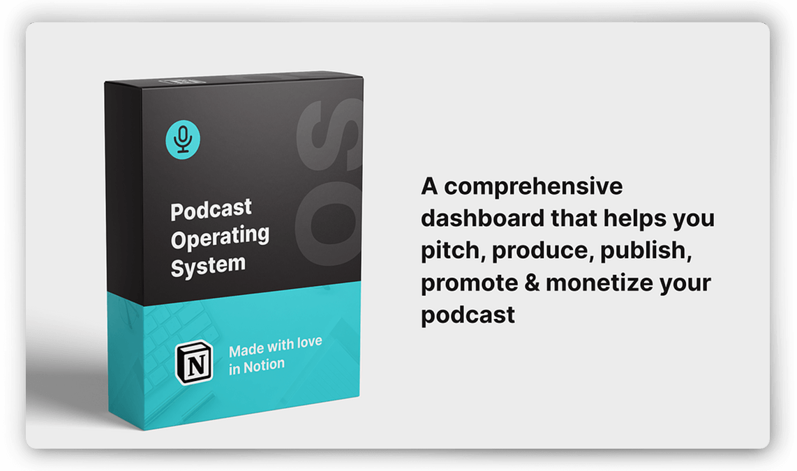 Podcast Templates & Planner in Notion