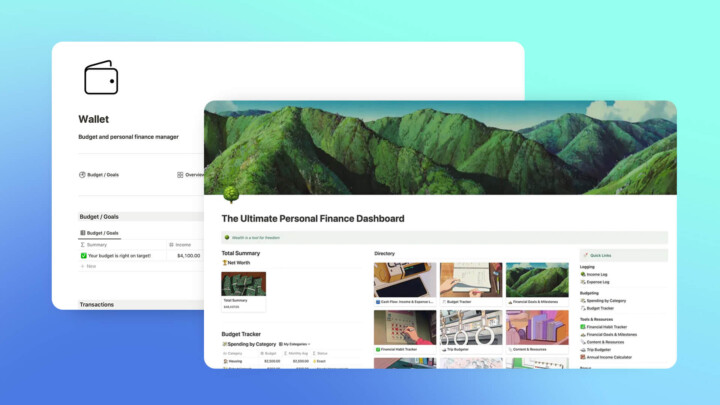 Best Notion Finance Templates & Trackers