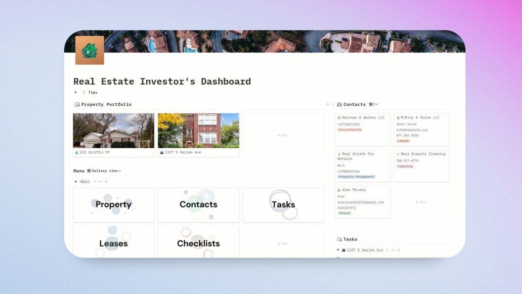 Best Notion Real Estate Templates