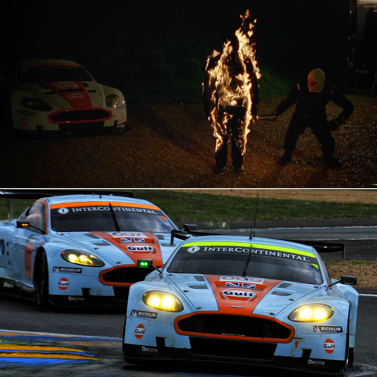 Aston Martin DB9R (Gulf Livery)