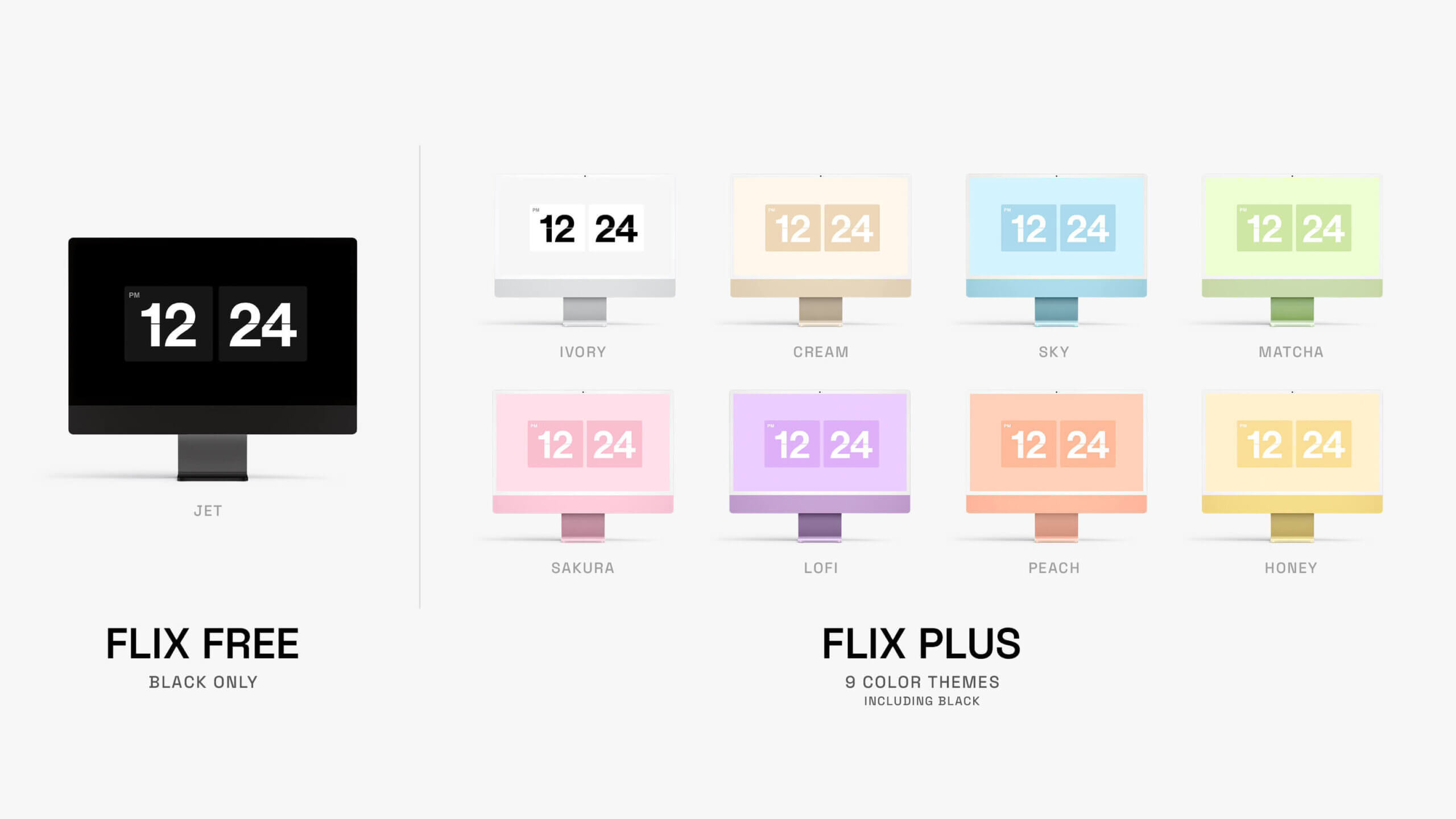 Flix – Flip Clock Screensaver