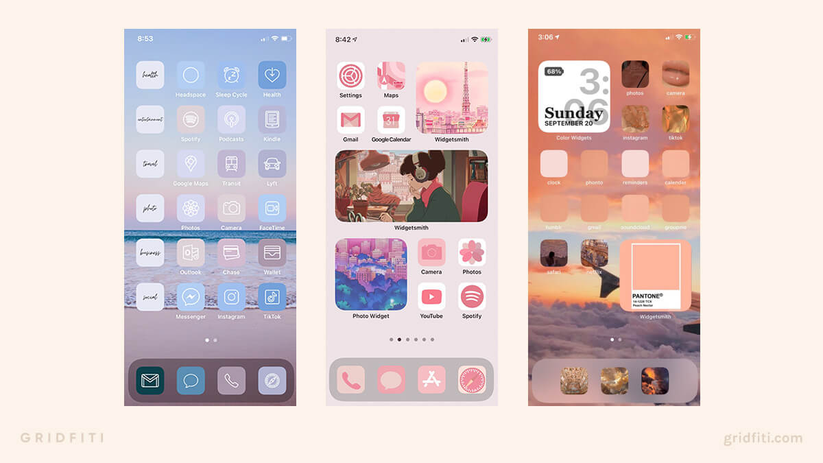 Cute iPhone App Icons