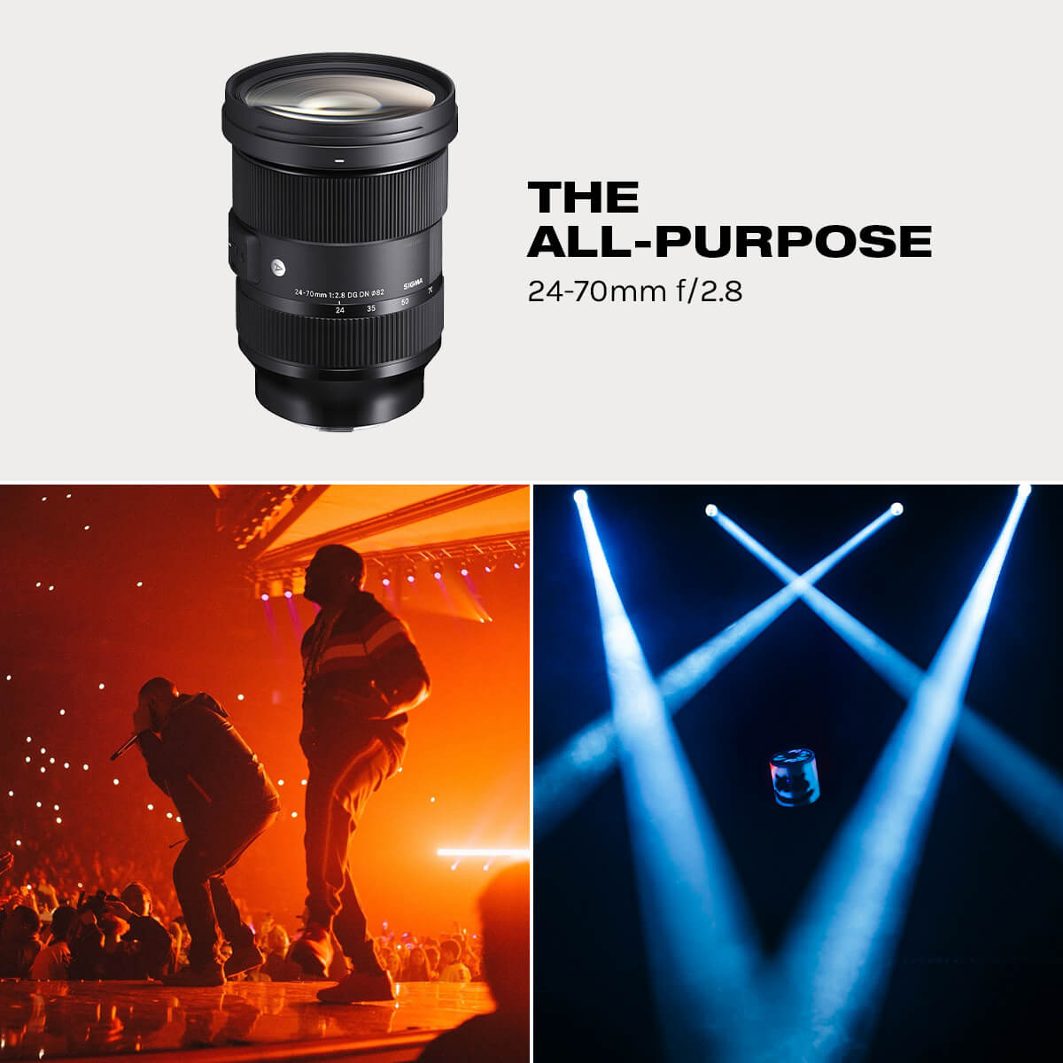 Versatile Concert Zoom Lens