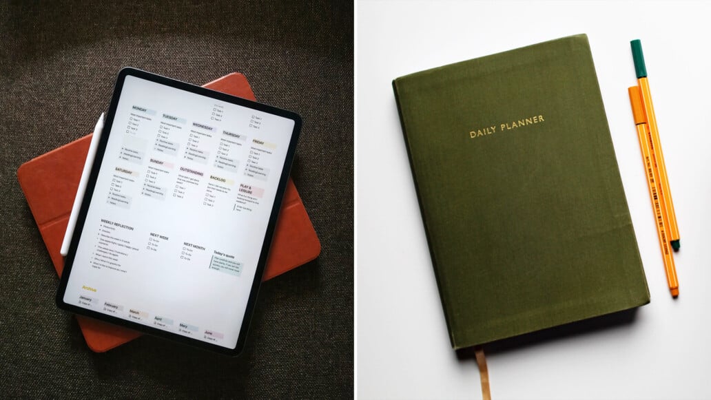 Digital Planner vs. Paper Planner