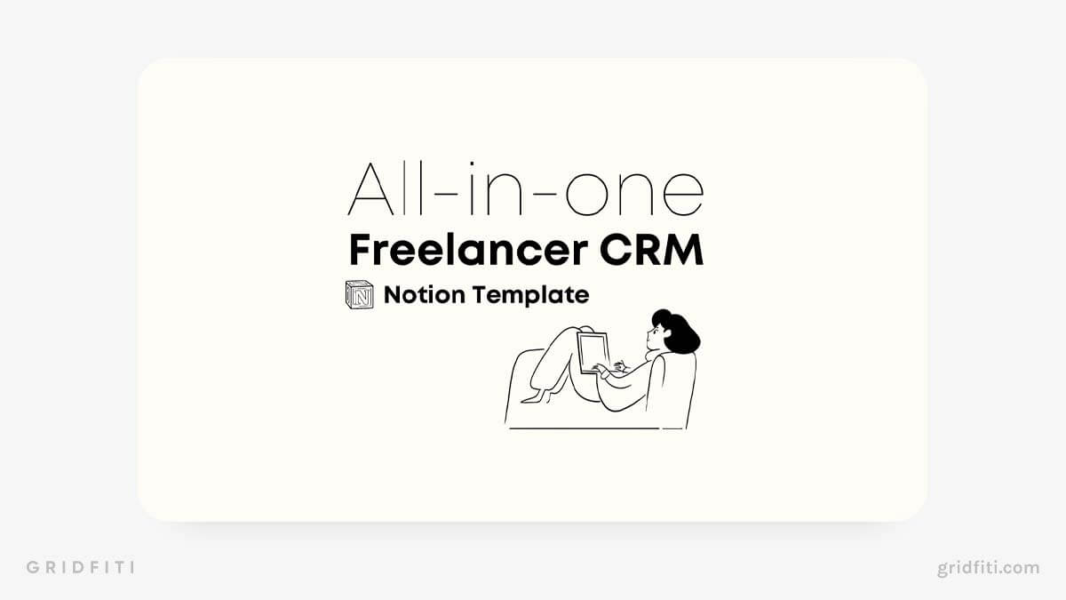 Freelancer CRM Notion Template