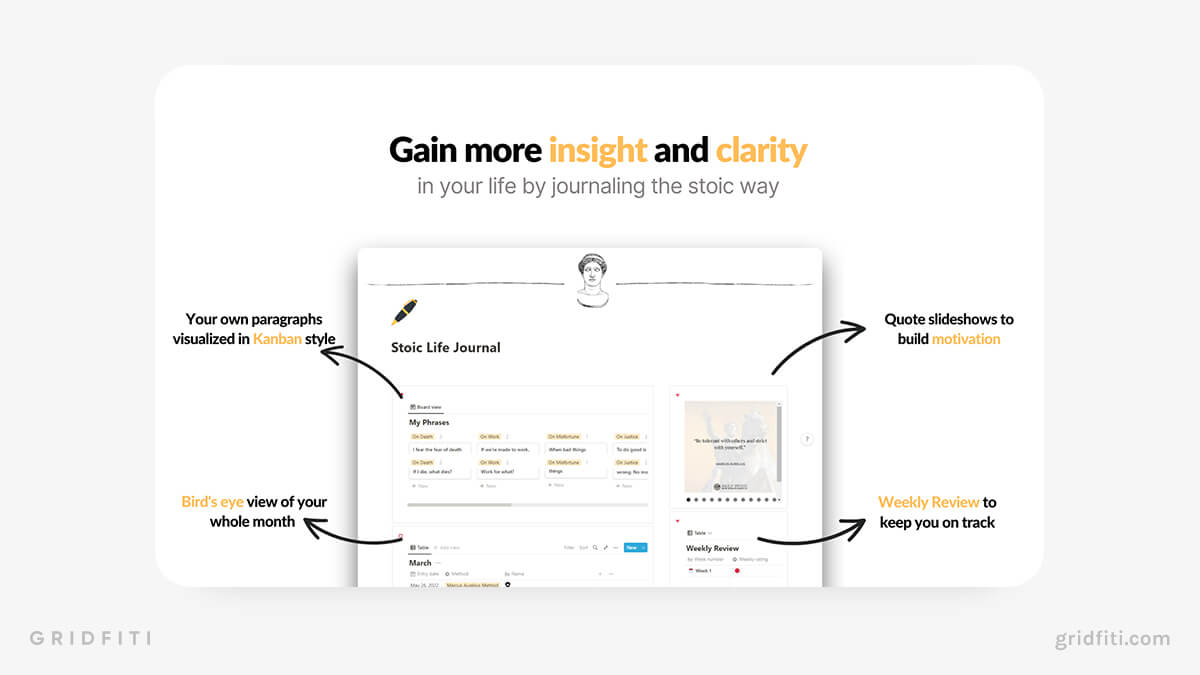 journal template notion