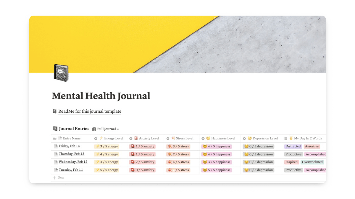 mental-health-journal-template-for-your-needs