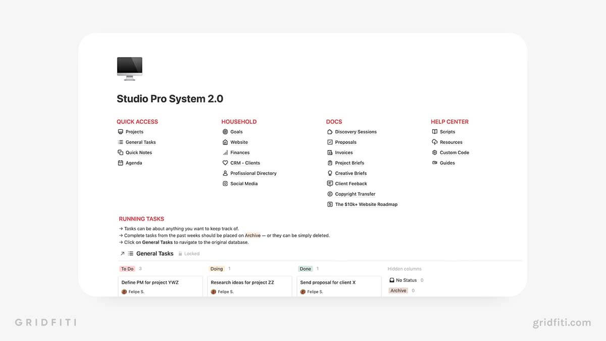 Project Management Notion Template prntbl concejomunicipaldechinu gov co