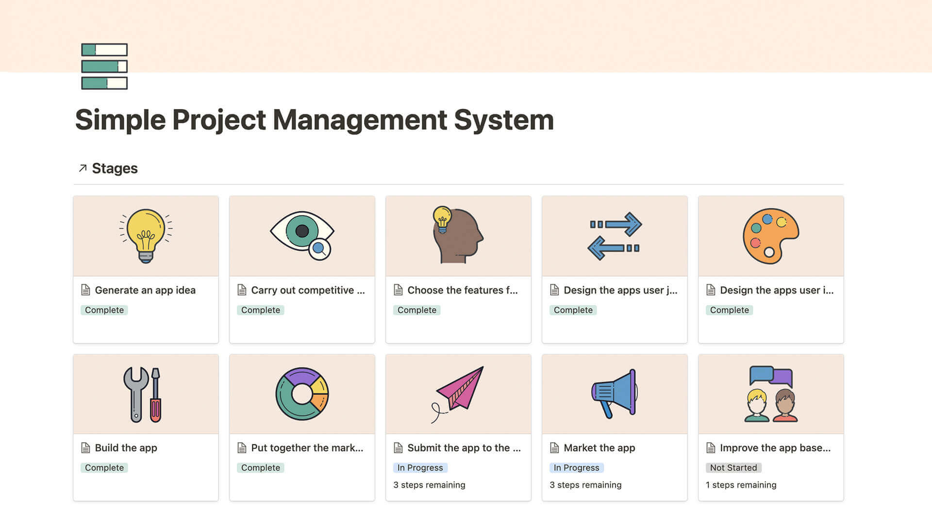 Notion Workflow Template