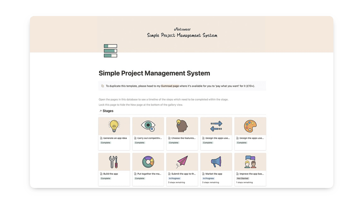 The Best Notion Project Management Templates for Personal Business