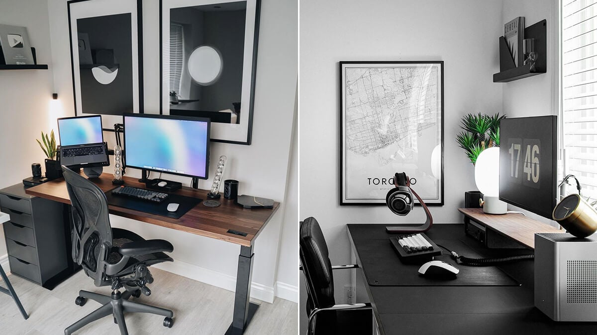 9 Easy Home Office Wall Decor Ideas | Gridfiti