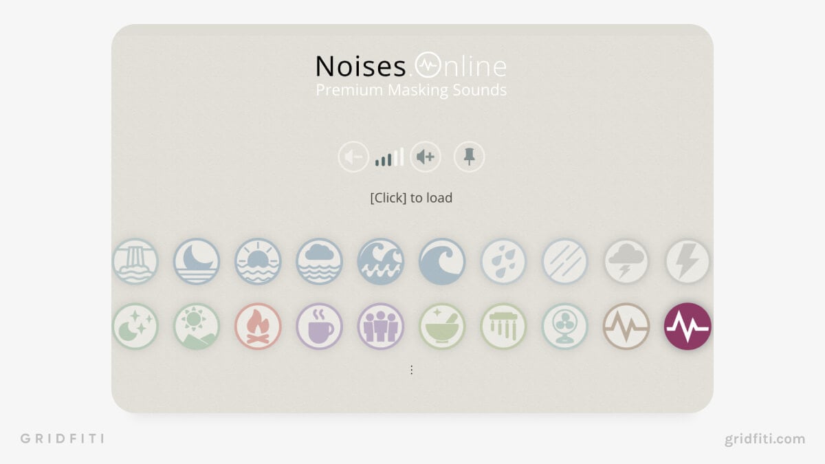 Studying Noises Website
