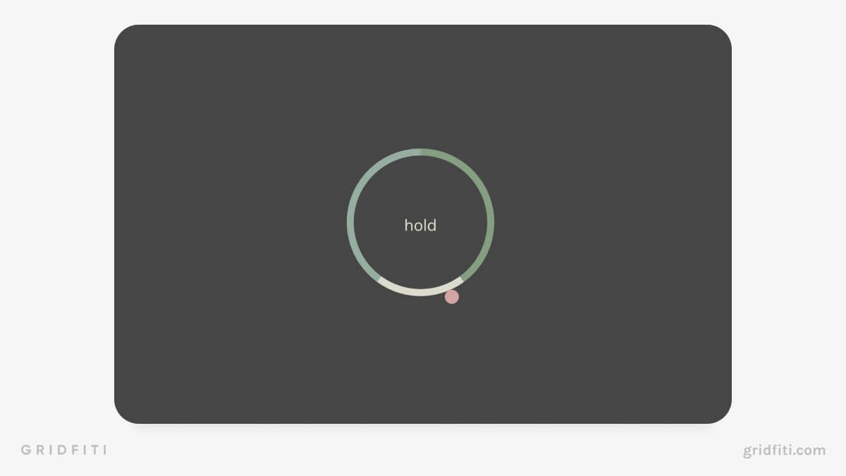 Guided Breathing (3 rounds with onscreen timer) 