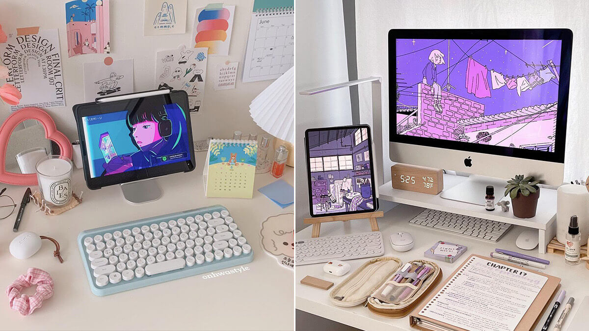 10-aesthetic-ipad-setups-for-study-school-gridfiti