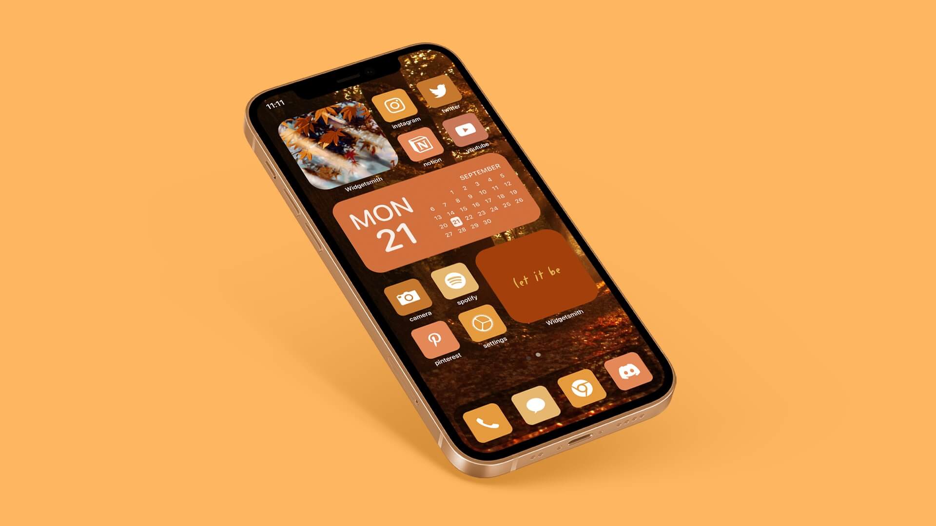 Aesthetic Fall App Icons for iOS