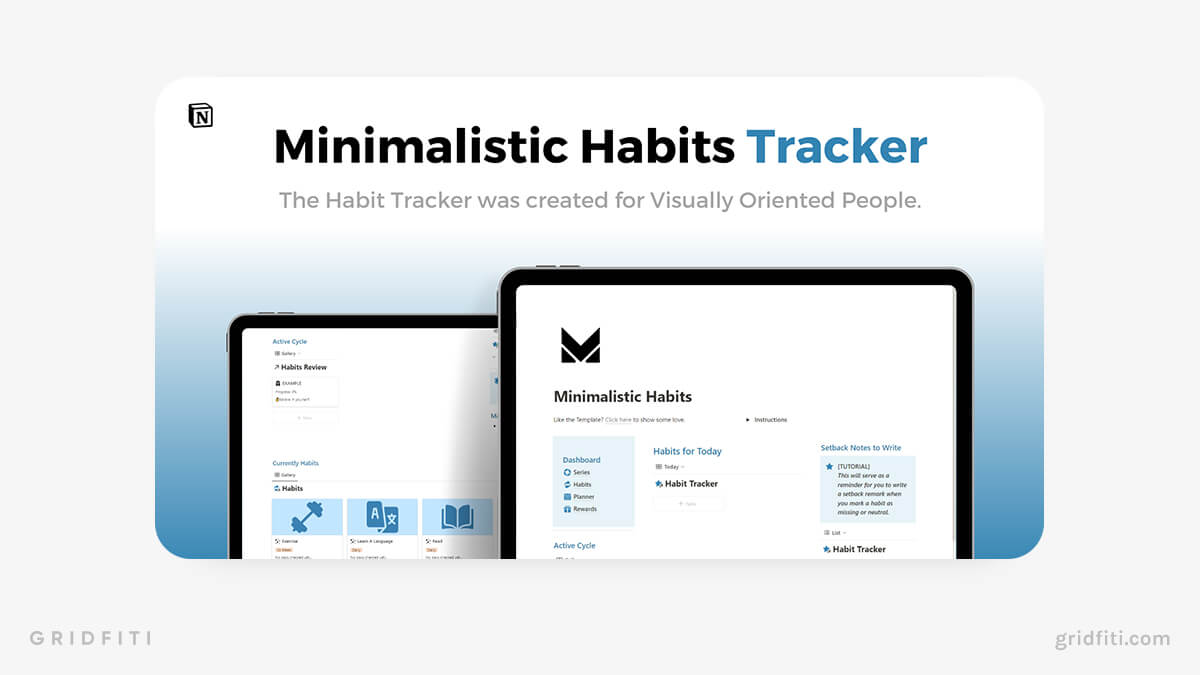Minimalist Habit Tracker