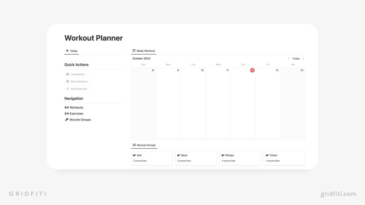 The 28 Best Notion Workout & Gym Templates to Track Your Fitness