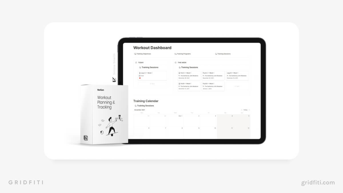 Workout System Notion Template