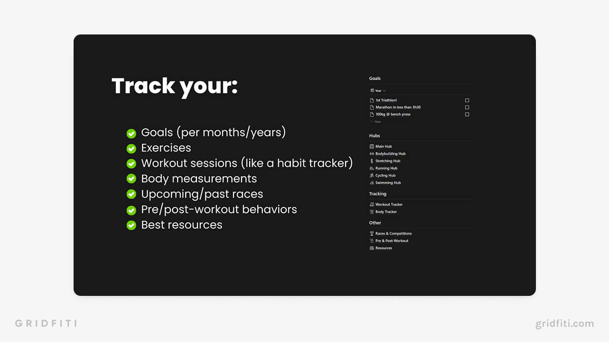 The Ultimate Notion Workout Tracker Template