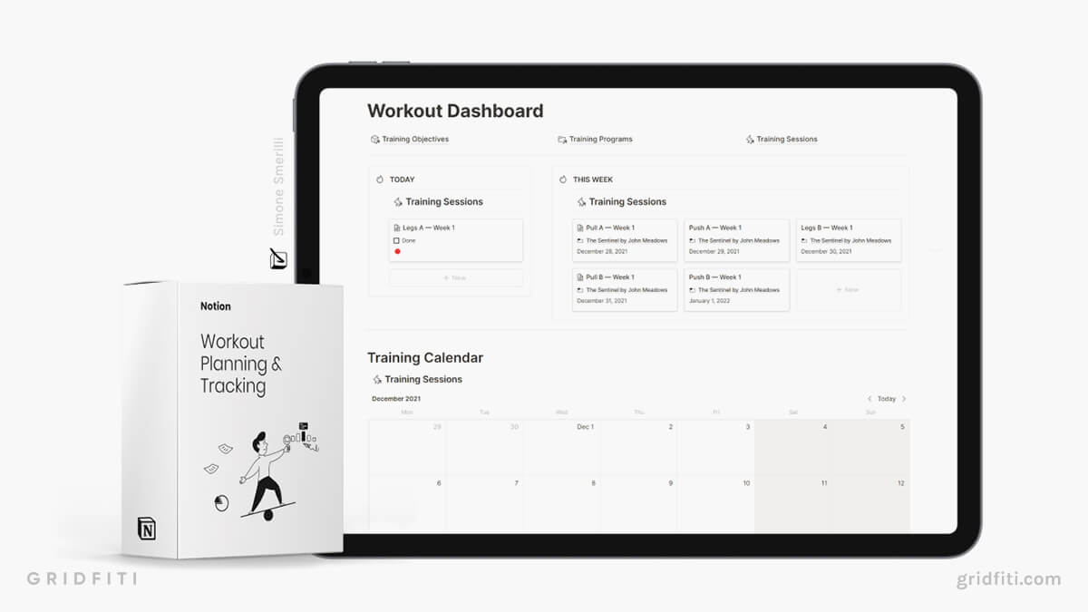 Ultimate Workout System Notion Template