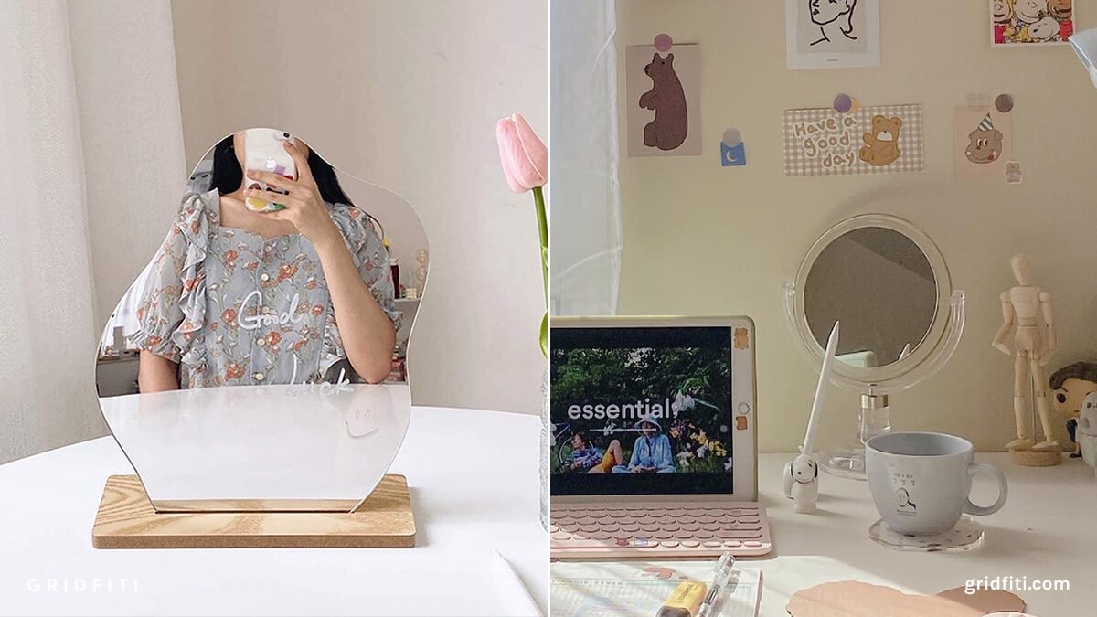 Cute Desk Mirrors