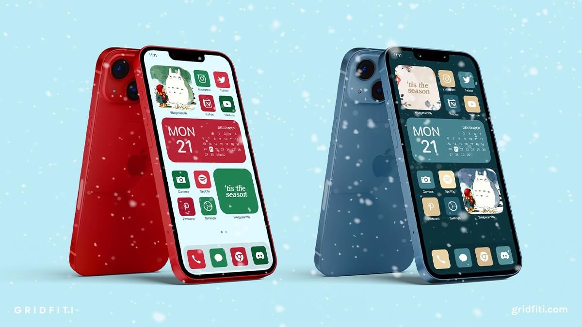 Christmas App Icons for iOS
