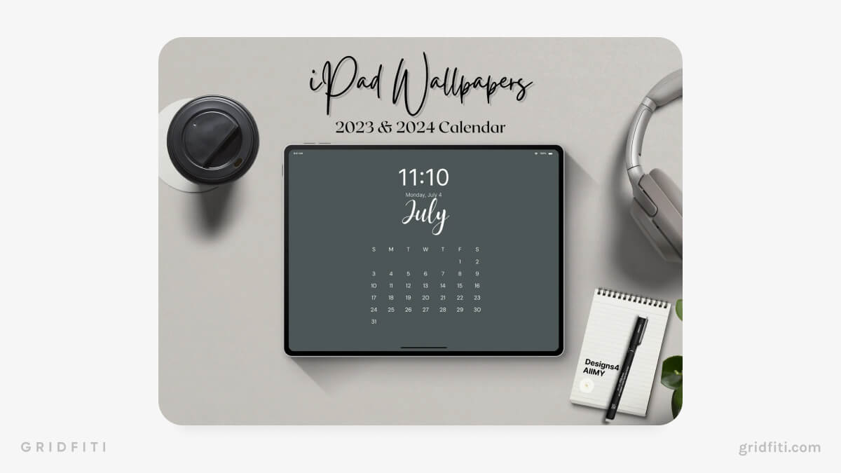 Minimalist Calendar Wallpapers