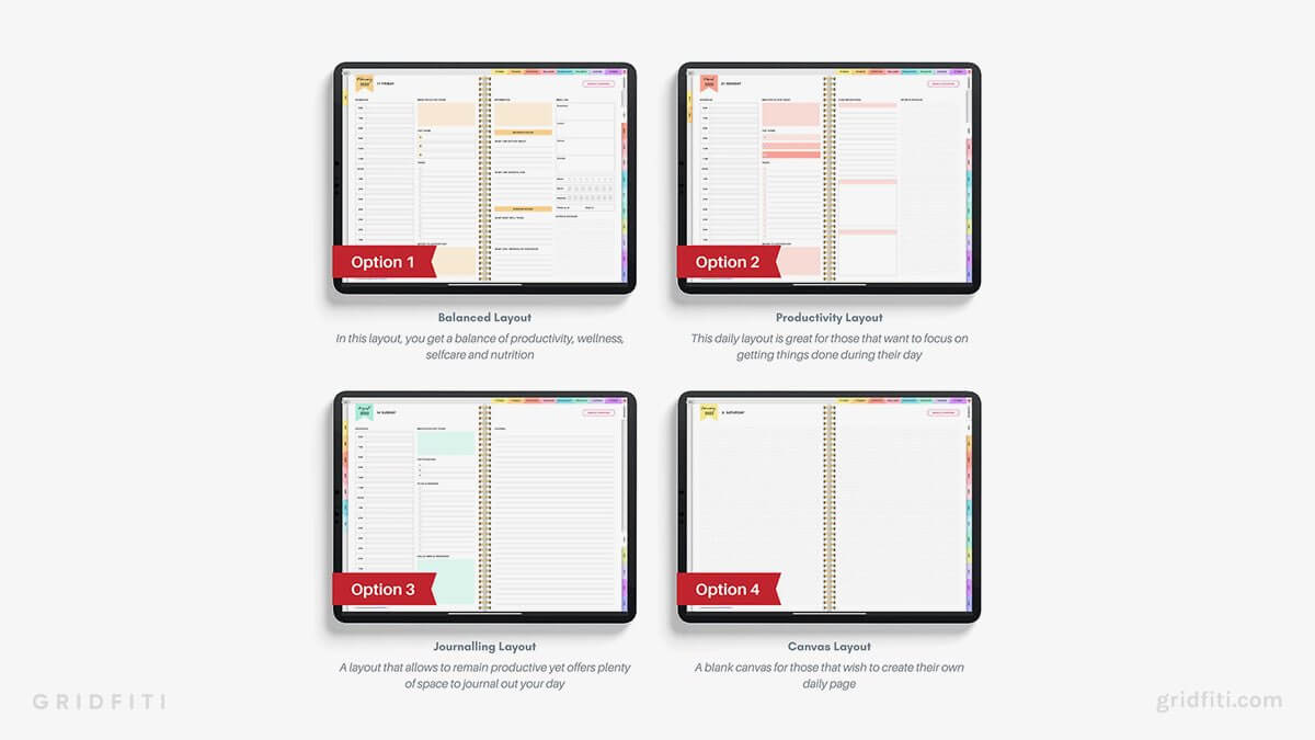 Digital Planner & Journal Template for GoodNotes