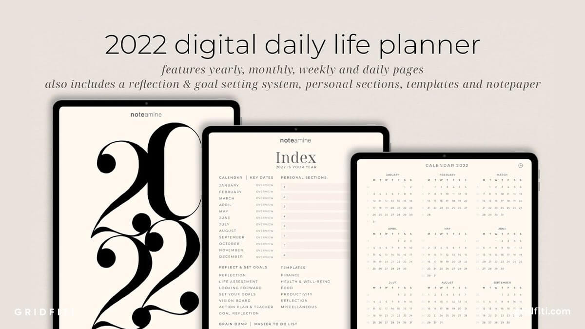 Digital Daily Life GoodNotes Planner