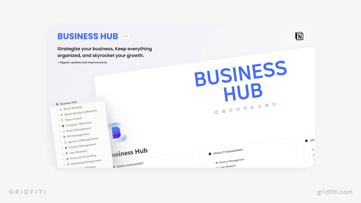 Business Hub for Notion