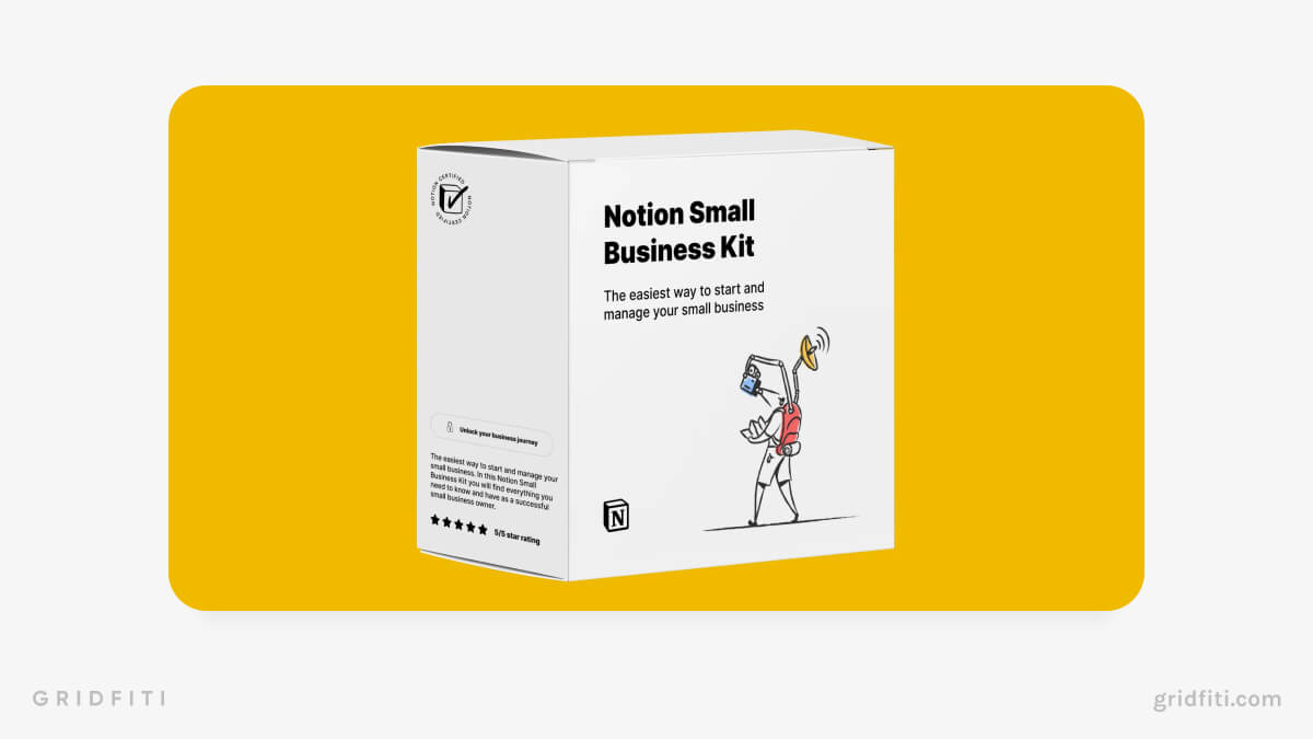 The Notion Small Businesses Kit