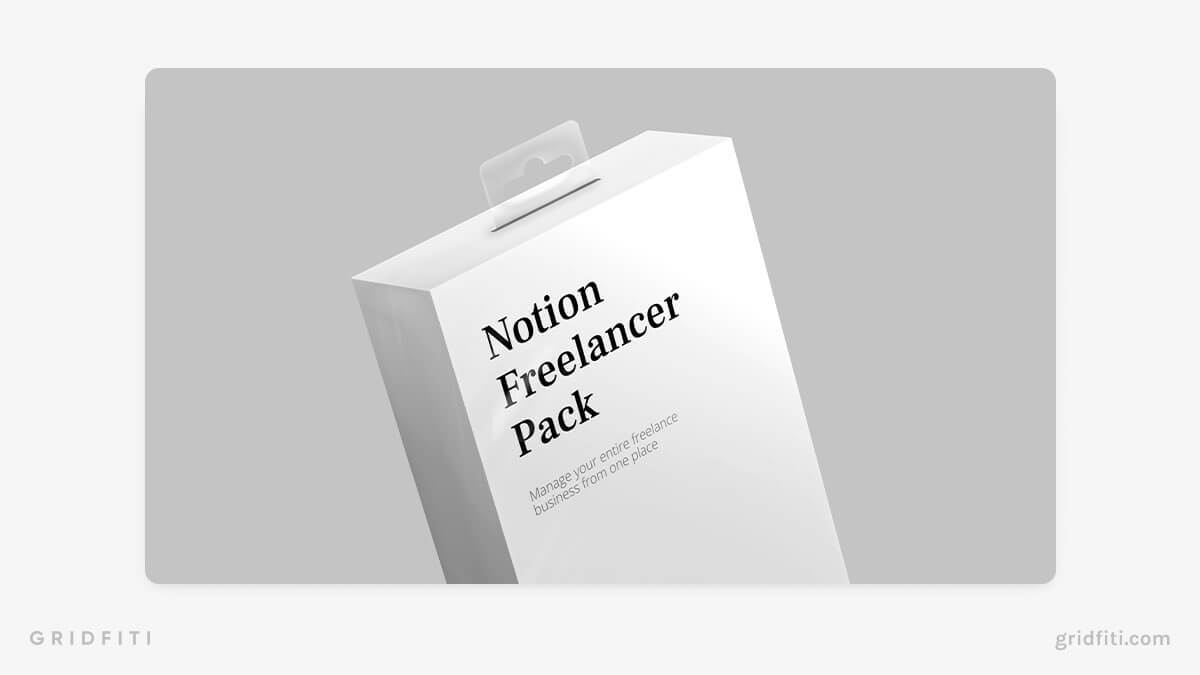Notion Freelancer Template Pack