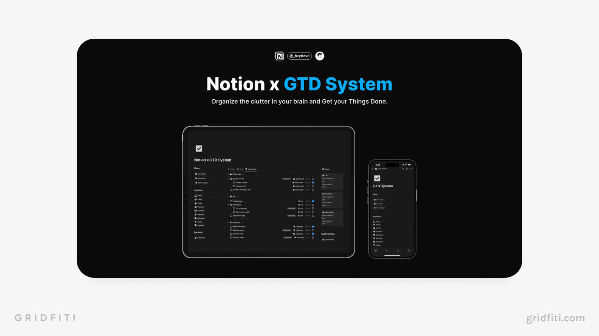 Notion GTD System