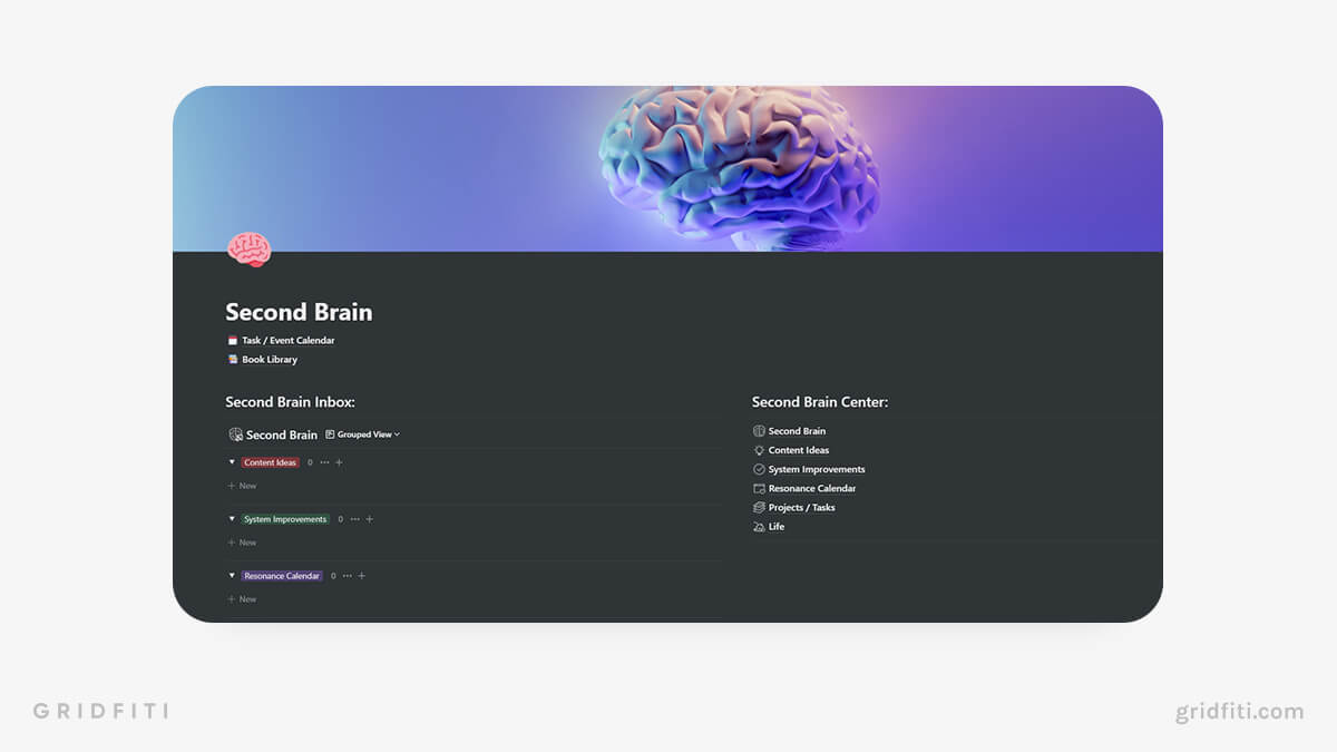 The 15 Best Notion Second Brain Templates (Brain Dump & More)