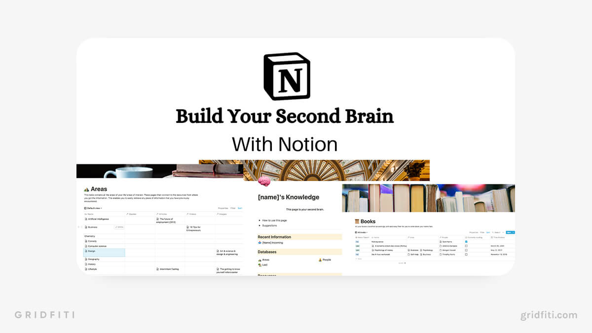 Notion as your second brain