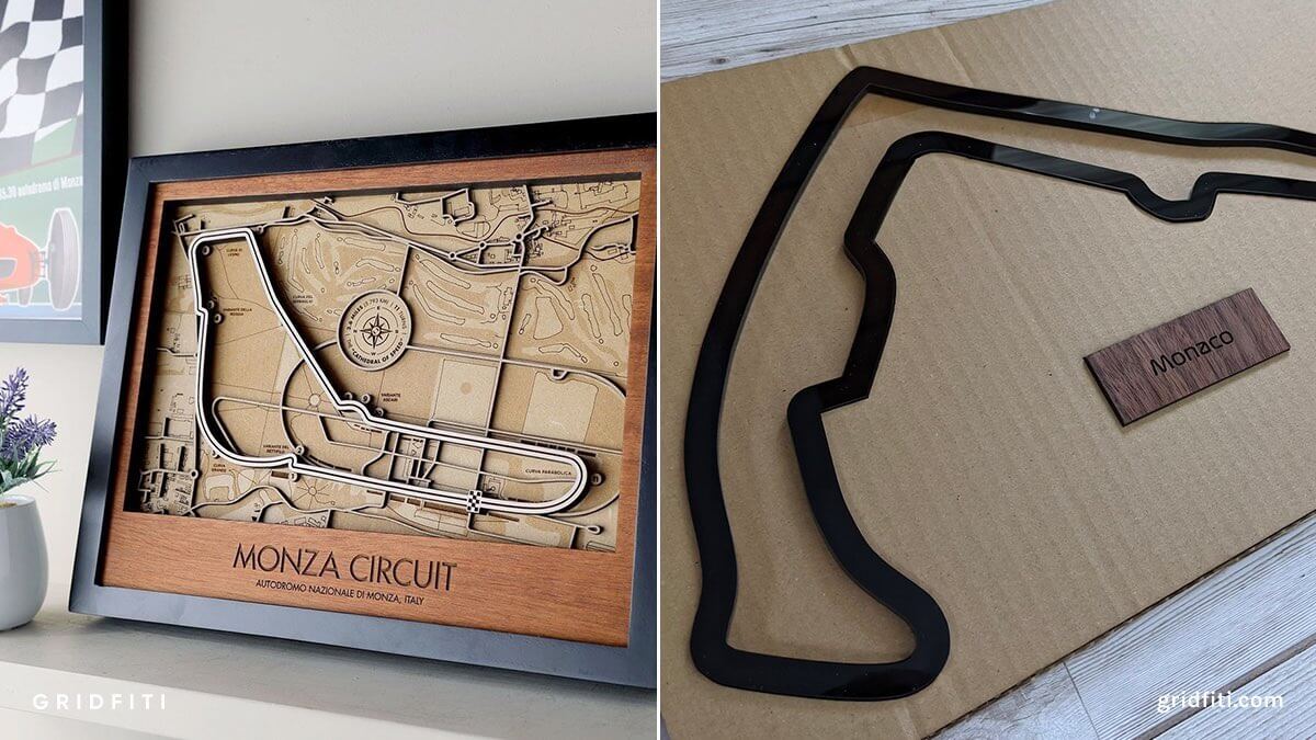 Racetrack Wall Art