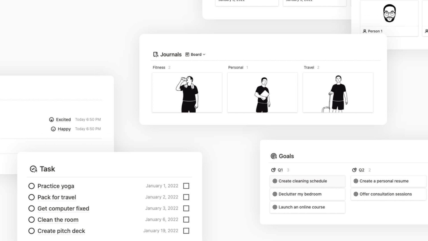 Notion Bullet Journal Templates
