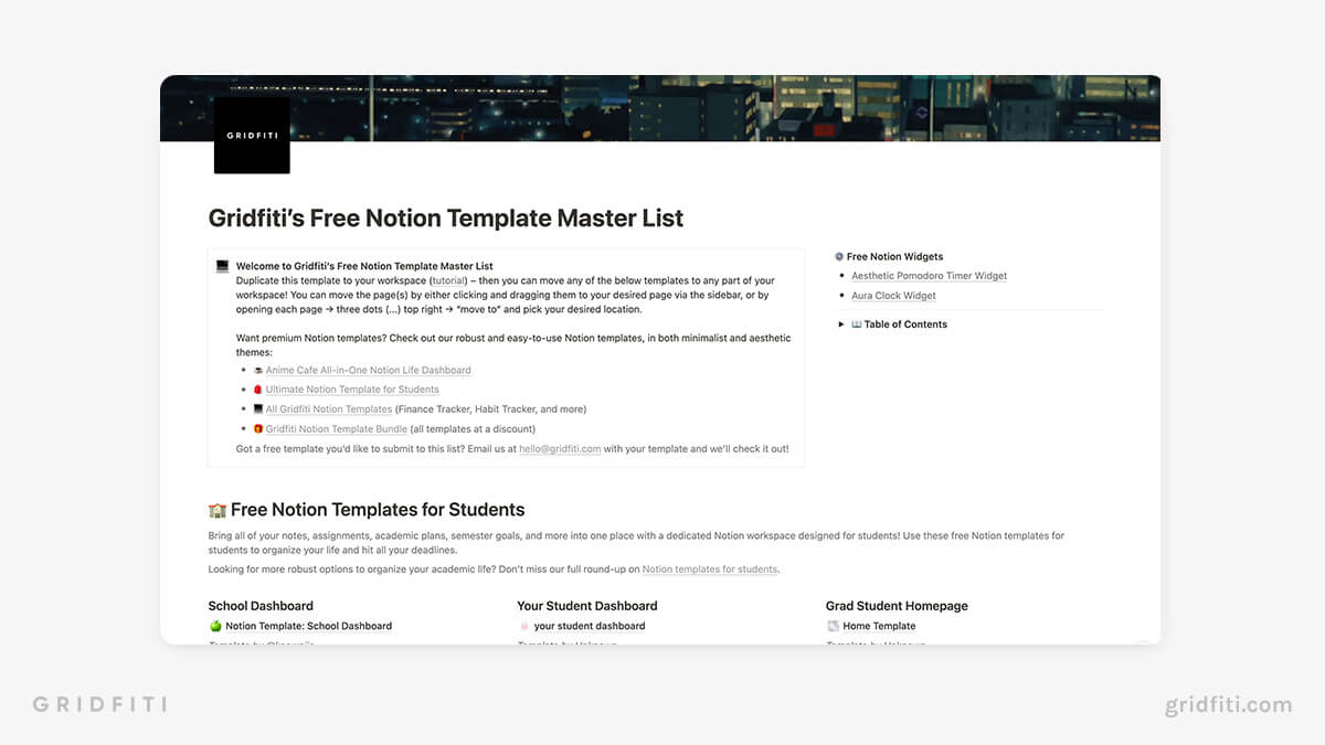 The Best Free Notion Templates
