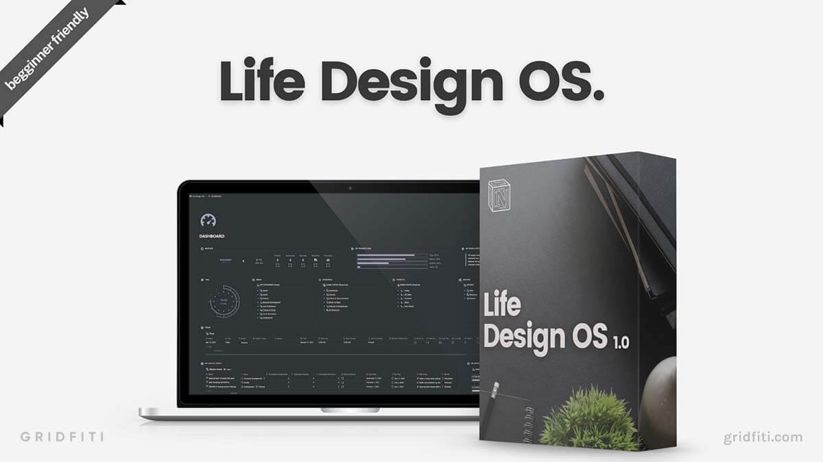 Minimal Notion Life Design OS Template